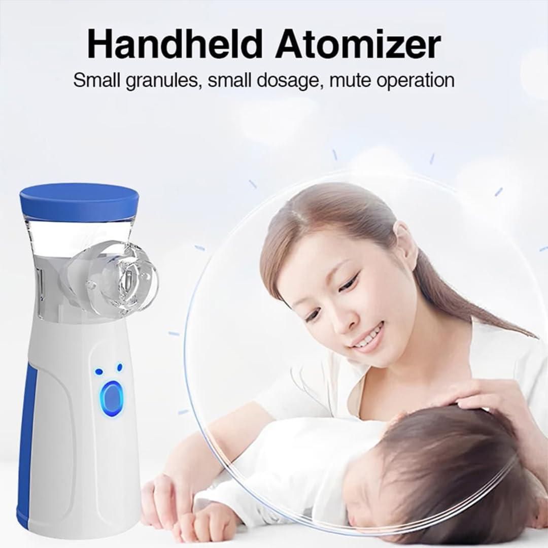Portable Ultrasonic Rechargeable Mesh Nebulizer Machine-Breathe Better, Instantly – Portable Nebulizer for All Ages!