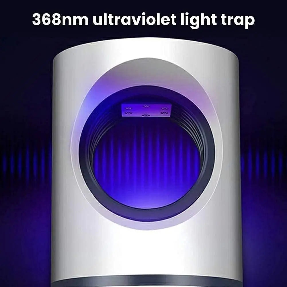 USB Electric Mosquito Killer Lamp-Silent Indoor Insect Trap with UV Light & Suction Fan – Safe, Non-Toxic Bug Zapper for Home & Bedroom