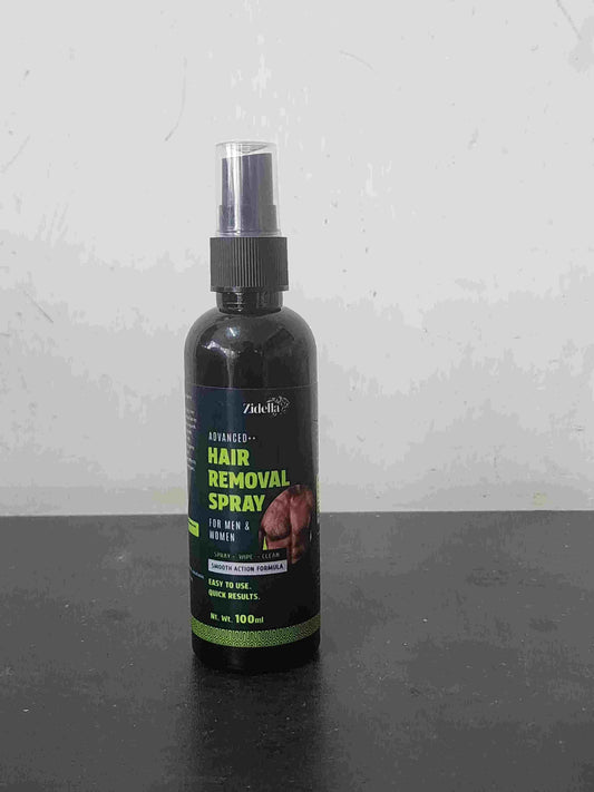 Hair Removal Spray 100 ml Spray. Wipe. Done! Effortless Hair Removal for Men & Women