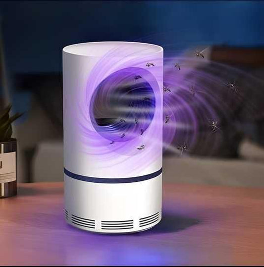 USB Electric Mosquito Killer Lamp-Silent Indoor Insect Trap with UV Light & Suction Fan – Safe, Non-Toxic Bug Zapper for Home & Bedroom