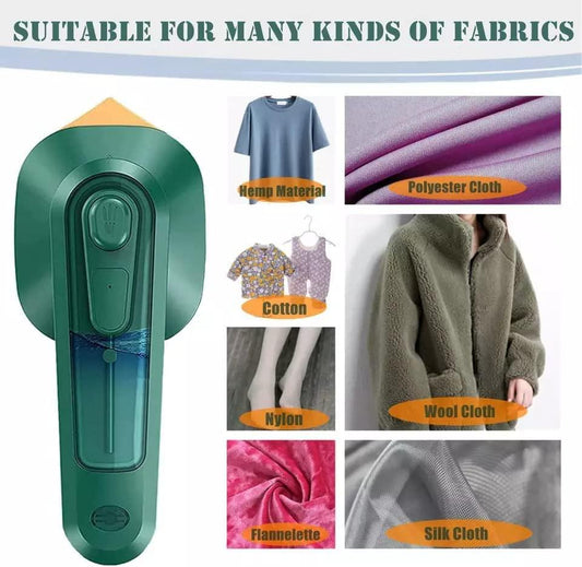 Steam Iron-Wrinkle-Free Clothes in Seconds – Compact Steam Iron with Spray Function!