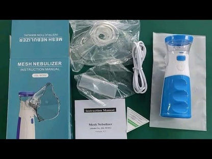 Portable Ultrasonic Rechargeable Mesh Nebulizer Machine-Breathe Better, Instantly – Portable Nebulizer for All Ages!