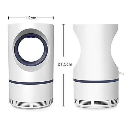 USB Electric Mosquito Killer Lamp-Silent Indoor Insect Trap with UV Light & Suction Fan – Safe, Non-Toxic Bug Zapper for Home & Bedroom